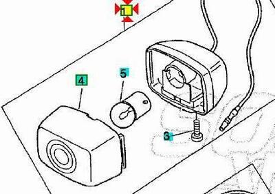 -Freccia ant Sx Yamaha BW'S Original 50 - Annuncio 9407656