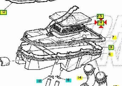 -Guida filtro aria Yamaha XTZ600 Tenerè 2RW1445800 - Annuncio 9412699
