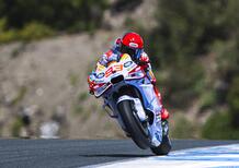 MotoGP 2024. GP di Spagna. Marc Marquez: "Ho toccato il bagnato e ho perso l’anteriore, ma sono veloce e questo mi rende felice"