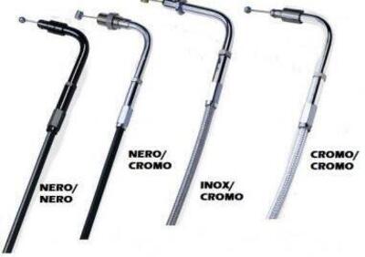 Cavo acceleratore inox/cromo per Sportster dal 199 Barnett - Annuncio 8551649