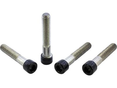 Kit viti parafango anteriore nere lucide per Softa 