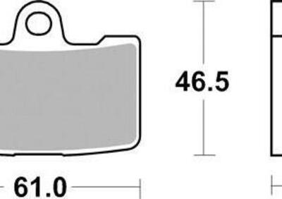 Pastiglie anteriori sinterizzate per Buell XB12SS Ferodo - Annuncio 8555449