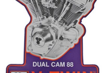 Insegna metallica motore Twin Cam V-Twin  - Annuncio 9446011