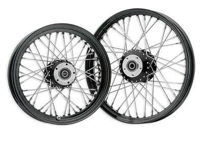 Ruota posteriore 16 x 3,5 - 40 raggi nera Custom C  - Annuncio 8559374