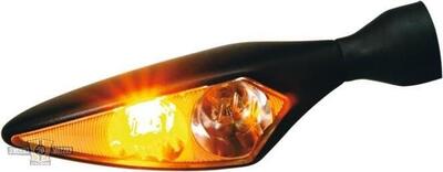 Freccia a led Kellermann Micro Rhombus nera lente