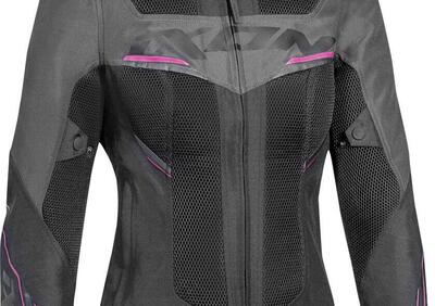 Giacca moto donna estiva Ixon DRACO LADY nero anth - Annuncio 9455710