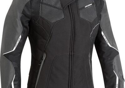Giacca moto donna Ixon CELL LADY CE Nero Antracite - Annuncio 9455714