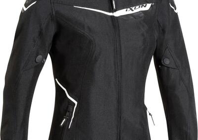 Giacca moto donna Ixon SLASH LADY CE Nero Bianco - Annuncio 9455721