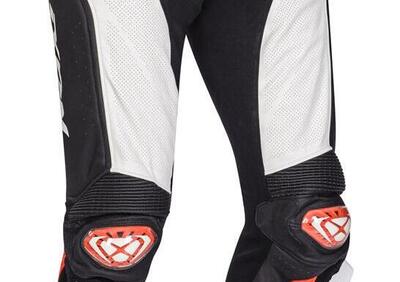 Pantaloni moto pelle Ixon VENDETTA EVO Nero Bianco - Annuncio 9455910
