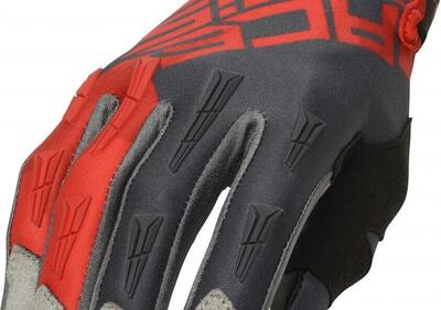 Guanti cross Acerbis MX X-H Rosso Grigio - Annuncio 8235817