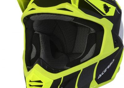 Casco cross Acerbis X-TRACK VTR in fibra Nero Gial - Annuncio 8235939