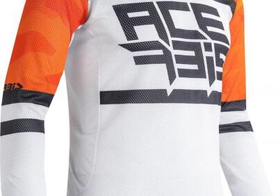 Maglia cross Acerbis MX Helios Vented Arancio Bian - Annuncio 8235942