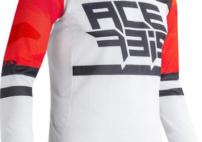 Maglia cross Acerbis MX Helios Vented Rosso Bianco - Annuncio 8235945