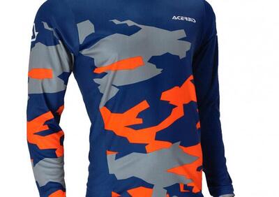 Maglia enduro Acerbis X-DURO WINTER Blu Arancio - Annuncio 8695190