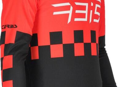 Maglia cross bambino Acerbis J-KID ONE Rosso Nero - Annuncio 8695228