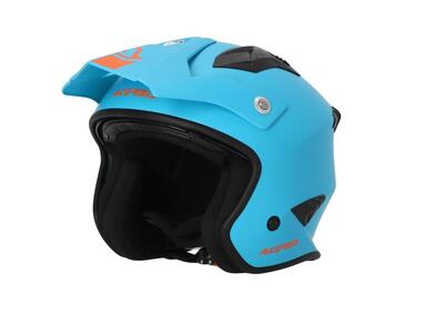 Casco jet Acerbis Aria 2206 Azzurro - Annuncio 9078175