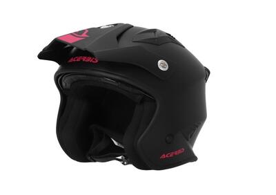 Casco Jet Acerbis Aria 2206 Nero Rosa - Annuncio 9078181