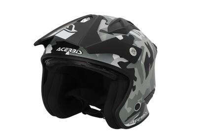 Casco Jet Acerbis Aria 2206 Camo Brown - Annuncio 9078182