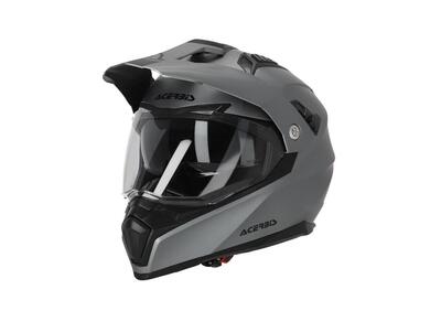 Casco intergrale touring Acerbis Flip 2206 Grigio - Annuncio 9078186