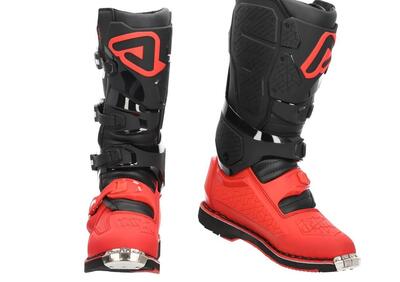 Stivali cross Acerbis X-ROCK MM TWO Rosso Nero - Annuncio 9374276