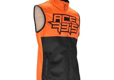 Gilet cross Acerbis SOFTSHELL LINEAR Nero Arancio - Annuncio 9374281