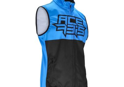 Gilet cross Acerbis SOFTSHELL LINEAR Nero Blu - Annuncio 9374283