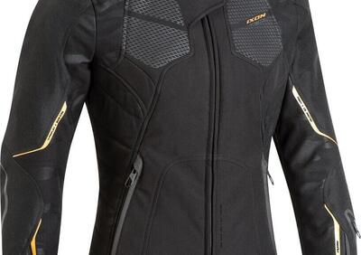 Giacca moto donna Ixon CELL LADY CE Nero Oro - Annuncio 8428115