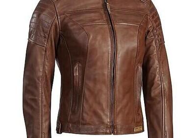 Giacca moto donna pelle Ixon SPARK LADY marrone ca - Annuncio 8236212