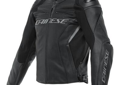 Giacca moto pelle Dainese RACING 4 Nero Nero - Annuncio 8618401