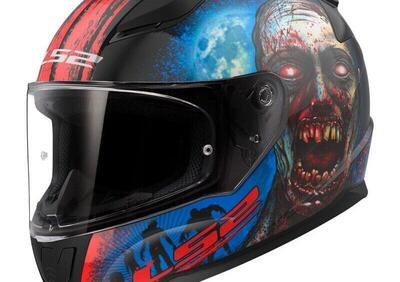 Casco integrale LS2 FF353 Rapid 2 Zombie nero ross - Annuncio 9344798