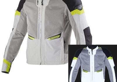 Giacca moto estiva Macna Event Night Eye Grigio ch - Annuncio 8236629