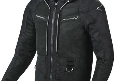 Giacca moto estiva Macna Chinook Nero - Annuncio 8236708