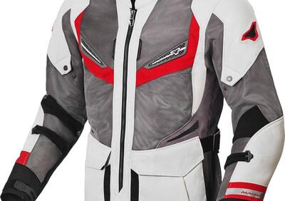 Giacca moto estiva Macna Aerocon Grigio chiaro Ros - Annuncio 8236729