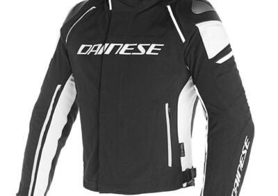 Giacca moto Dainese RACING 3 D-DRY Nero Nero Bianc - Annuncio 8236777