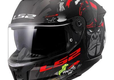 Casco integrale LS2 FF808 Stream II Angry Monkey o - Annuncio 9344844