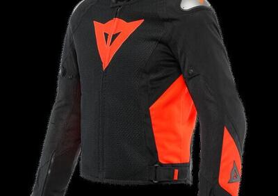 Giacca moto Dainese Energyca Air Nero Rosso Fluo - Annuncio 9390615