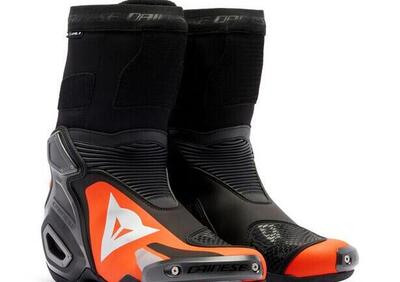 Stivali racing Dainese AXIAL 2 Nero Rosso fluo - Annuncio 9362121