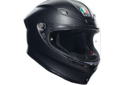 Casco integrale AGV K6 S E2206 MPLK in fibra Nero - Annuncio 9420036