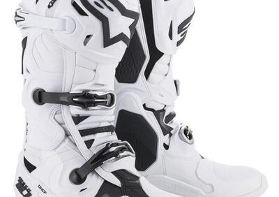 Stivali cross Alpinestars TECH 10 Bianco Nero - Annuncio 8237285