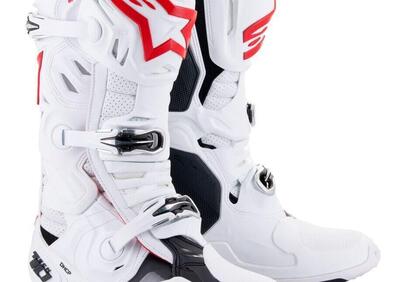 Stivali cross Alpinestars Tech 10 Supervented Bian - Annuncio 9044011