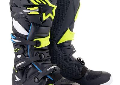 Stivali cross Alpinestars TECH 7 Nero Smalto Blu G - Annuncio 9017702