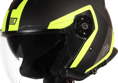 Casco jet Origine Palio 2.0 Techy Nero Giallo Fluo  - Annuncio 9034925