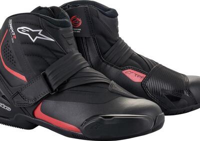 Scarpe moto Alpinestars SMX-1 R V2 Nero Rosso - Annuncio 8981287