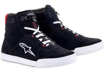 Scarpe moto Alpinestars CHROME Nero Bianco Rosso - Annuncio 9064632