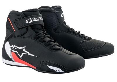 Scarpe moto Alpinestars SEKTOR Nero Bianco Rosso F - Annuncio 9151935