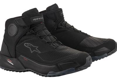 Scarpe moto Alpinestars CR-X DRYSTAR RIDING Nero N - Annuncio 8618884