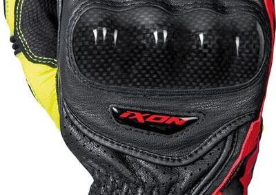 Guanti moto pelle estivi Ixon RS CIRCUIT R nero ro - Annuncio 8237843