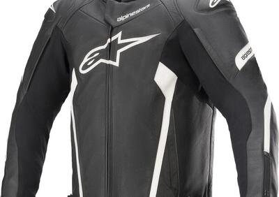 Giacca moto pelle Alpinestars FASTER V2 Nero Bianc - Annuncio 8428854