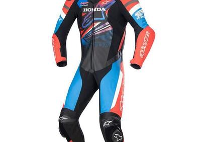 Tuta moto pelle Alpinestars HONDA GP FORCE Nero Ro - Annuncio 9136405