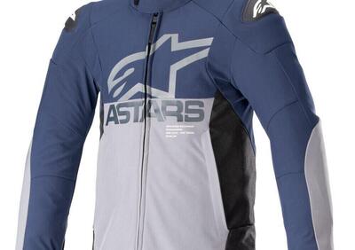 Giacca moto Alpinestars SMX WATERPROOF Blu notte N - Annuncio 9063735